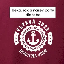 K vode - kotva (vlastný nápis) K vode - kotva (vlastný nápis)