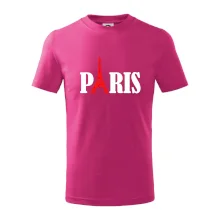 Paris nápis Eiffelova veža