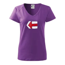 Párová turistická značka  červená Párová turistická značka  červená