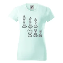 Šachové figúrky kreslené