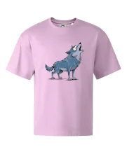 Parové tričko - Vlk a mesiac