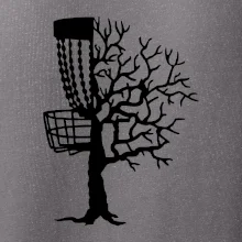 Disc golf pozor strom Disc golf pozor strom