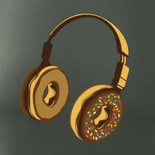 Headphone Donut Headphone Donut