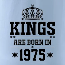Kings are born in 1975