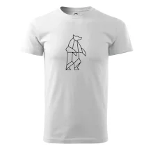 Geometria ľadový medveď stojaci