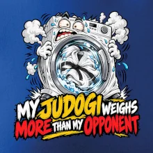 My judogi weighs more than my opponent