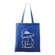 Futbalová lopta kopačka jedným ťahom Futbalová lopta kopačka jedným ťahom