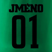 Futbalový dres - vlastné meno a číslo