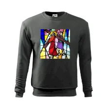 Vitráž - Ježiš a kríž