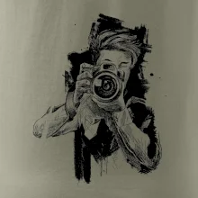 Fotograf kreslený ceruzkou