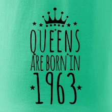 Queens are born in 1963