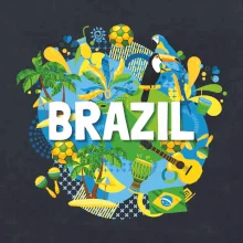Brazília Farebný obrázok