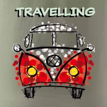 Traveling kreslené auto (lulu_art)