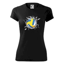 Volejbal lopta v triku Volejbal lopta v triku