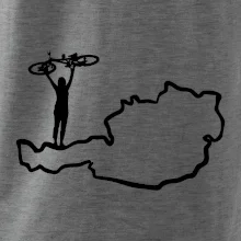 Cyklistka - Mapa Rakúska
