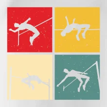 Skok do výšky vintage