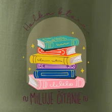 Holka, ktorá miluje čítanie