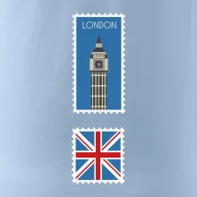 Londýn známka farebná