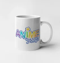 Anime nápis dúhový