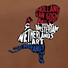 Mapy - názvy miest - Holandsko