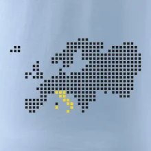 Mapa Európy - Taliansko Mapa Európy - Taliansko