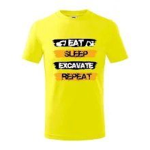 Eat Sleep Excavate Repeat
