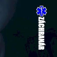 Nápis Záchranár + hviezda Nápis Záchranár + hviezda