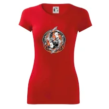 Yin & Yang Koi kapor - oranžový