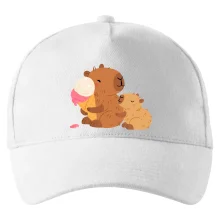 Kapybara so zmrzlinou