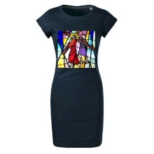 Vitráž - Ježiš a kríž