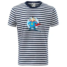 Otec superman - chlapec a chlapec Otec superman - chlapec a chlapec