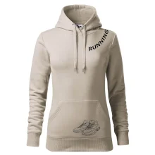 Running nápis šikmo