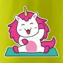 Yoga veselý jednorožec