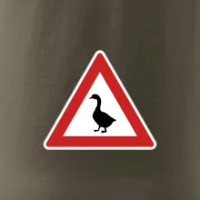 Dopravná značka - Pozor hus