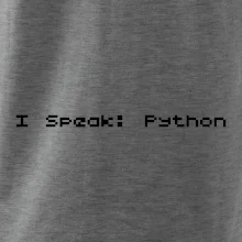 I Speak Python