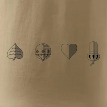 Prší - Faraon - farby hracích kariet