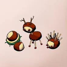 Gaštanové zvieratká - v rade