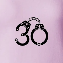 Narodeninové tričko pre policajta - putá 30