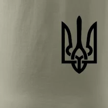 Ukrajina trojzubec prsník