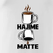 Hajime matte káva judo