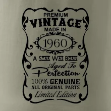 Vintage Etiketa - 1960