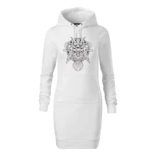 Steampunk sova čiernobiela Steampunk sova čiernobiela