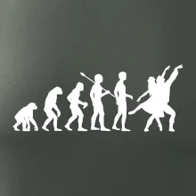 Evolúcia tanec - tancujúca dvojica