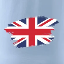 Britská vlajka roztrhaná