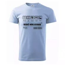 Čiarový kód - Vodič nákladiaku Čiarový kód - Vodič nákladiaku