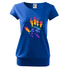 LGBT hand print