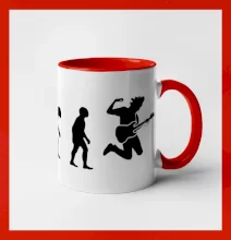 Evolúcia gitarista - výskok