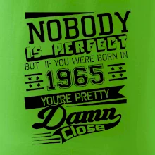 Nobody is perfect - 1965