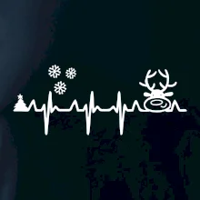 EKG Vianoce Vločky a sob