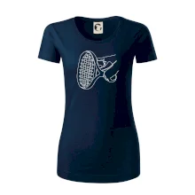 Tenisová raketa jedným ťahom